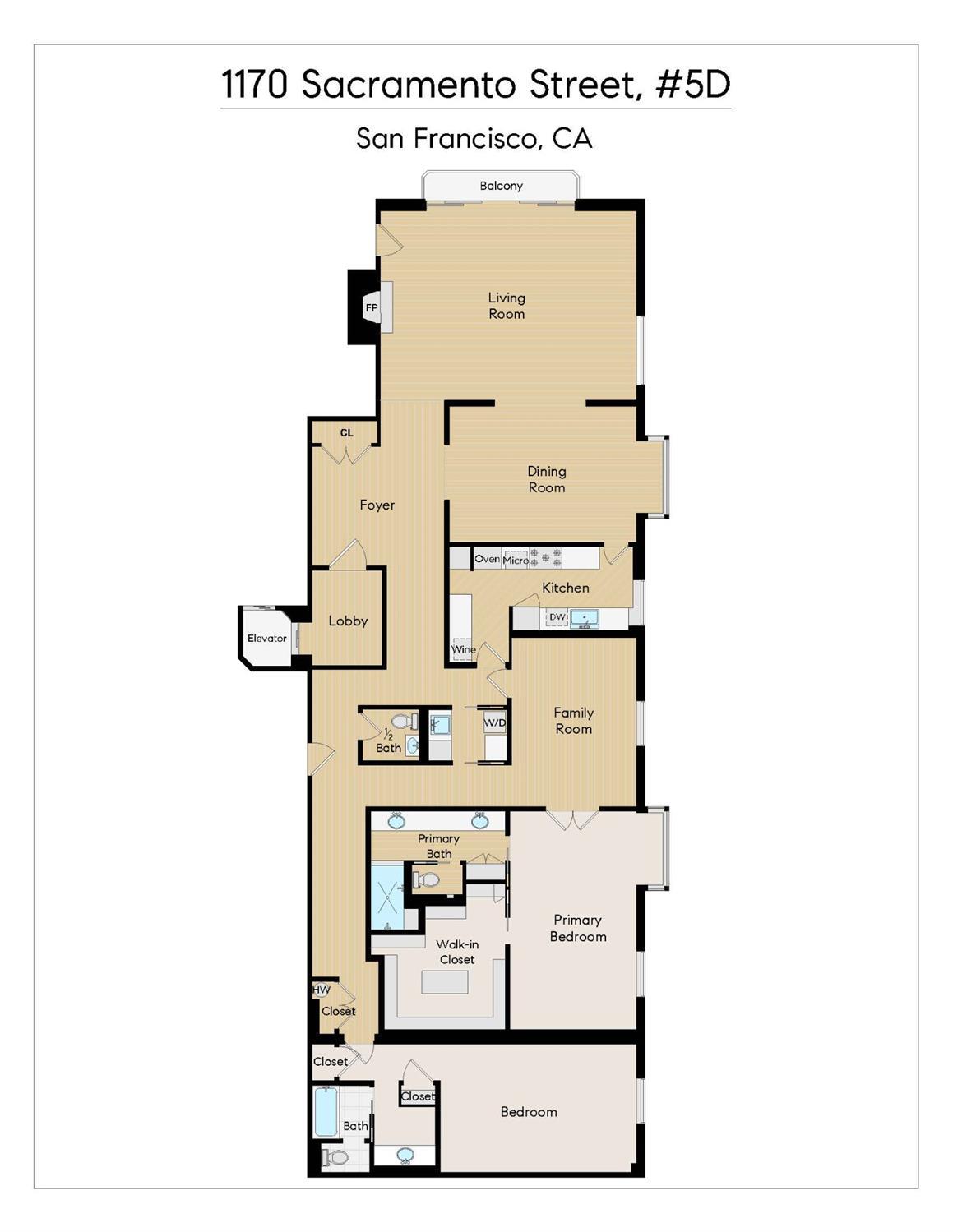 1170 Sacramento Street # 5D