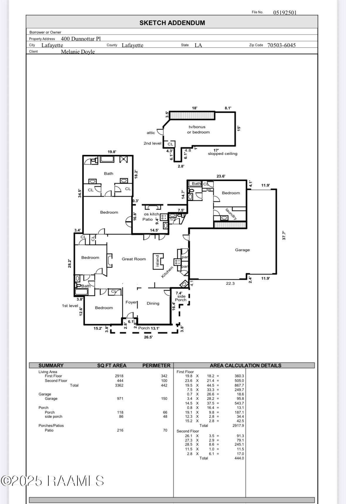 400 Dunnottar Place