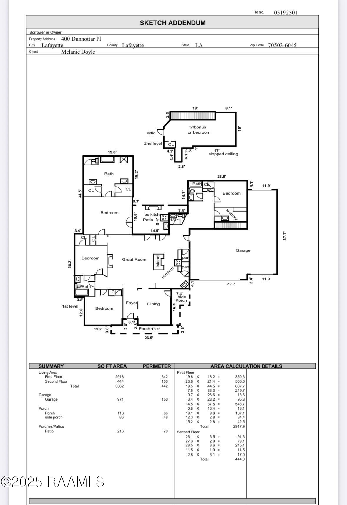 400 Dunnottar Place