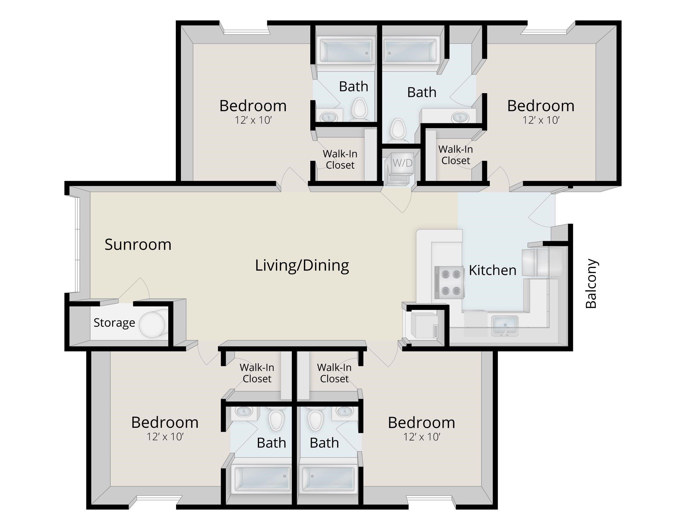 2000 University Woods Road Unit: 204