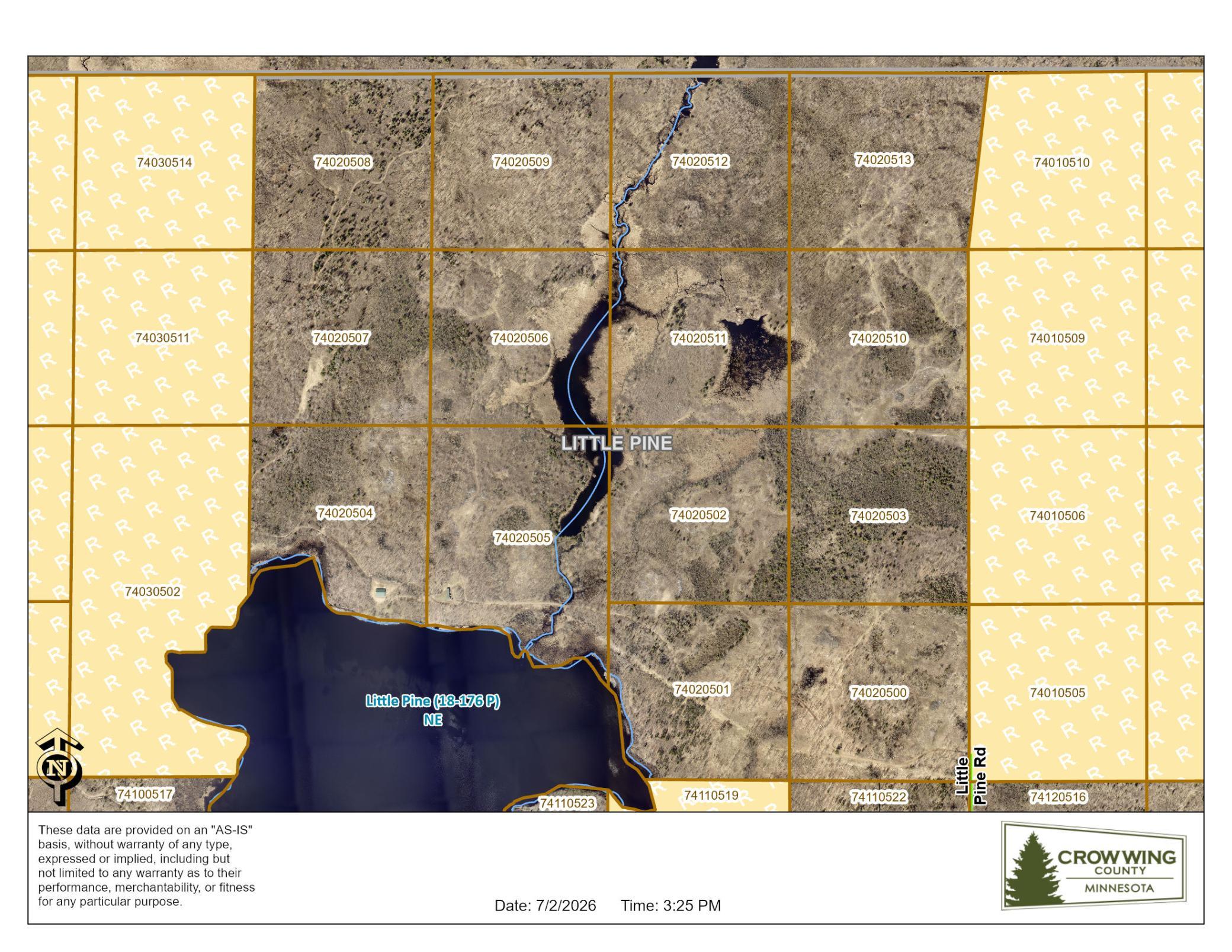 44047 Little Pine Road Unit: 184 Acres