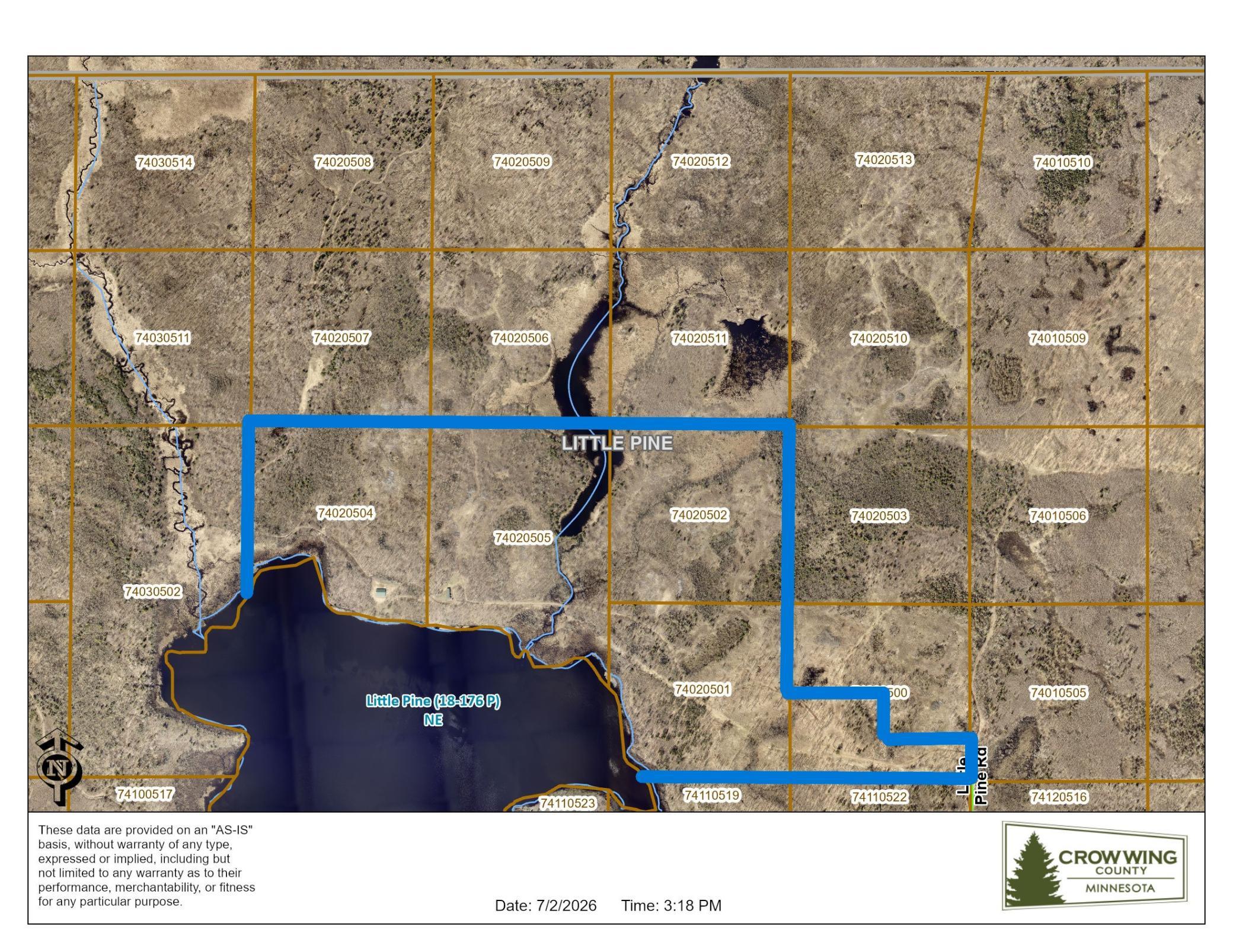 44047 Little Pine Road Unit: 184 Acres