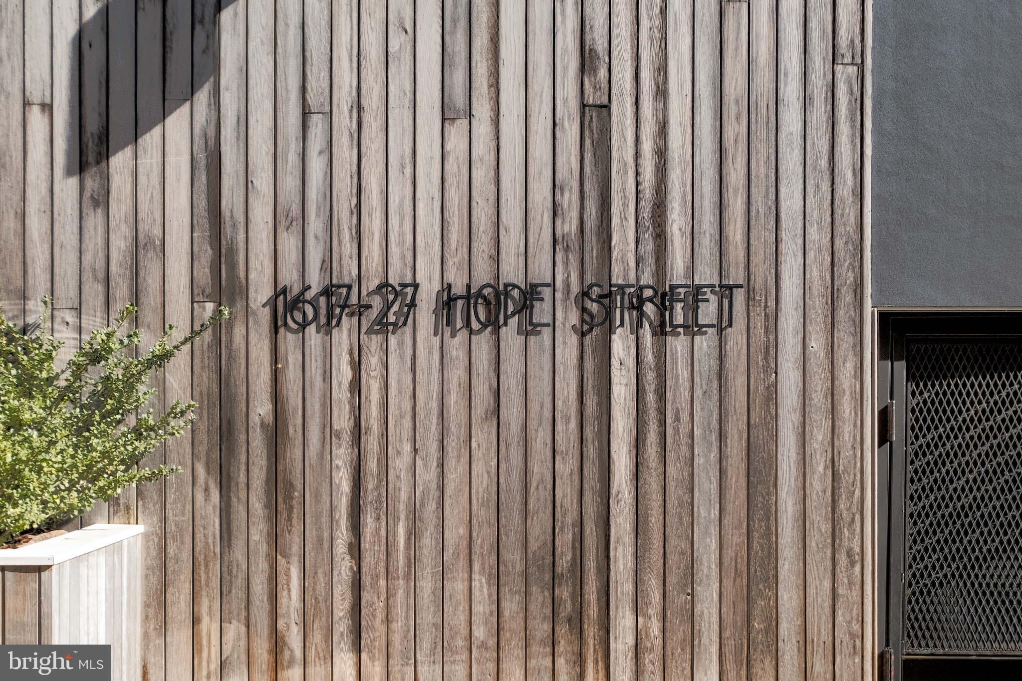 1617 N HOPE STREET 27 3B