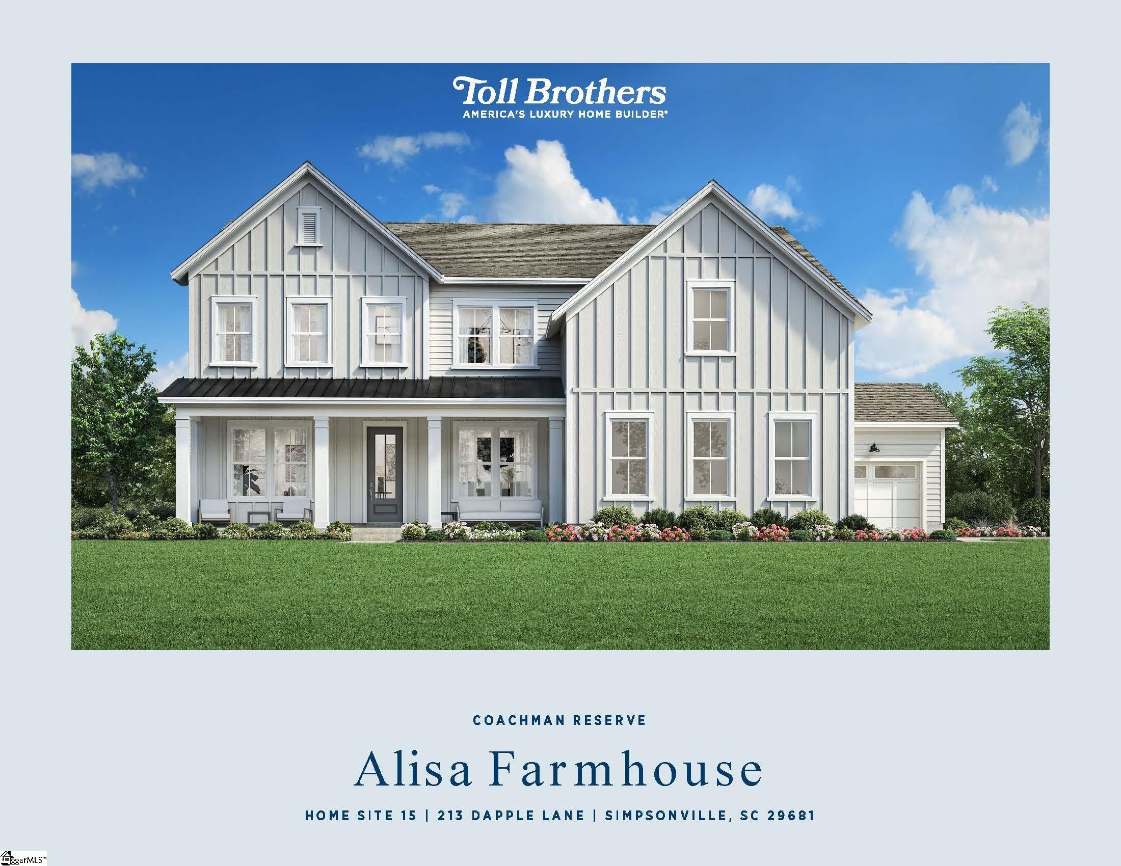 108 Livery Drive Lot 23 Unit: Lot 23 Alisa Farmhouse