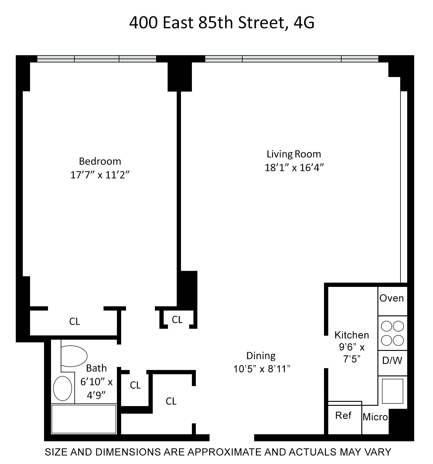 400 E 85th Street 4G