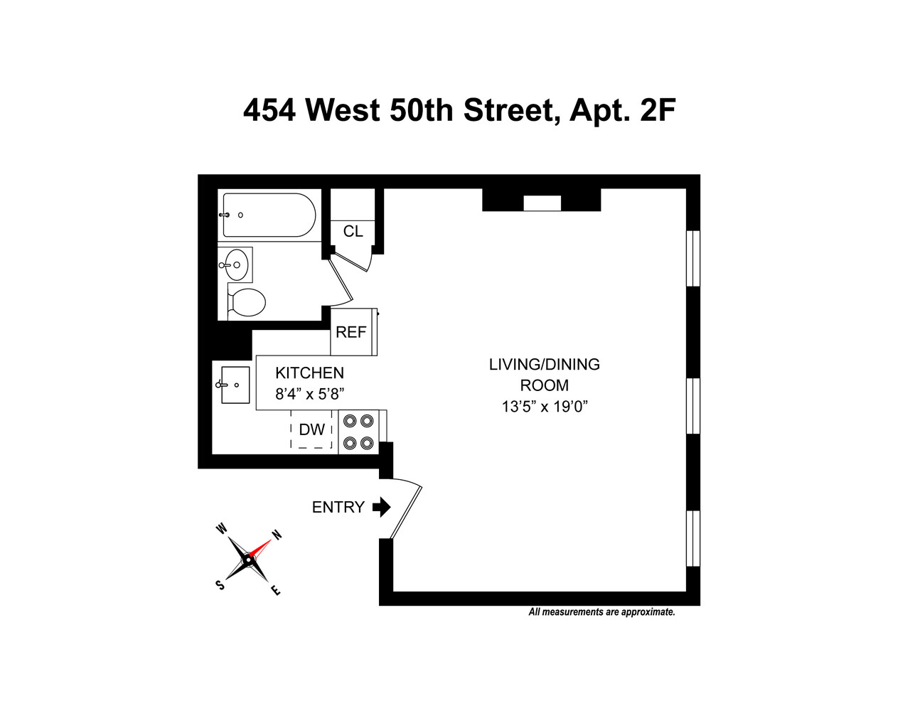 454 W 50TH Street 2F