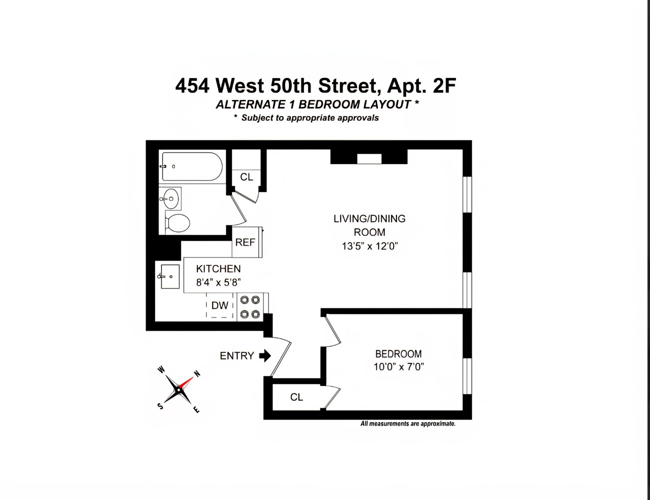 454 W 50TH Street 2F