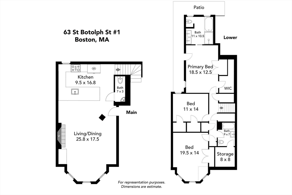63 Saint Botolph St # 1