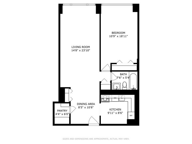 45 RIVER DR SOUTH Unit: 104