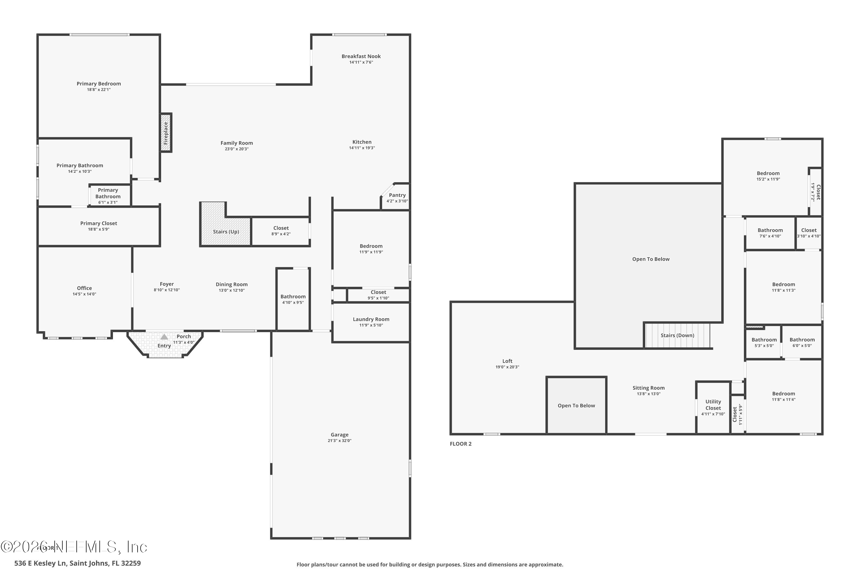 536 E KESLEY Lane, St. Johns