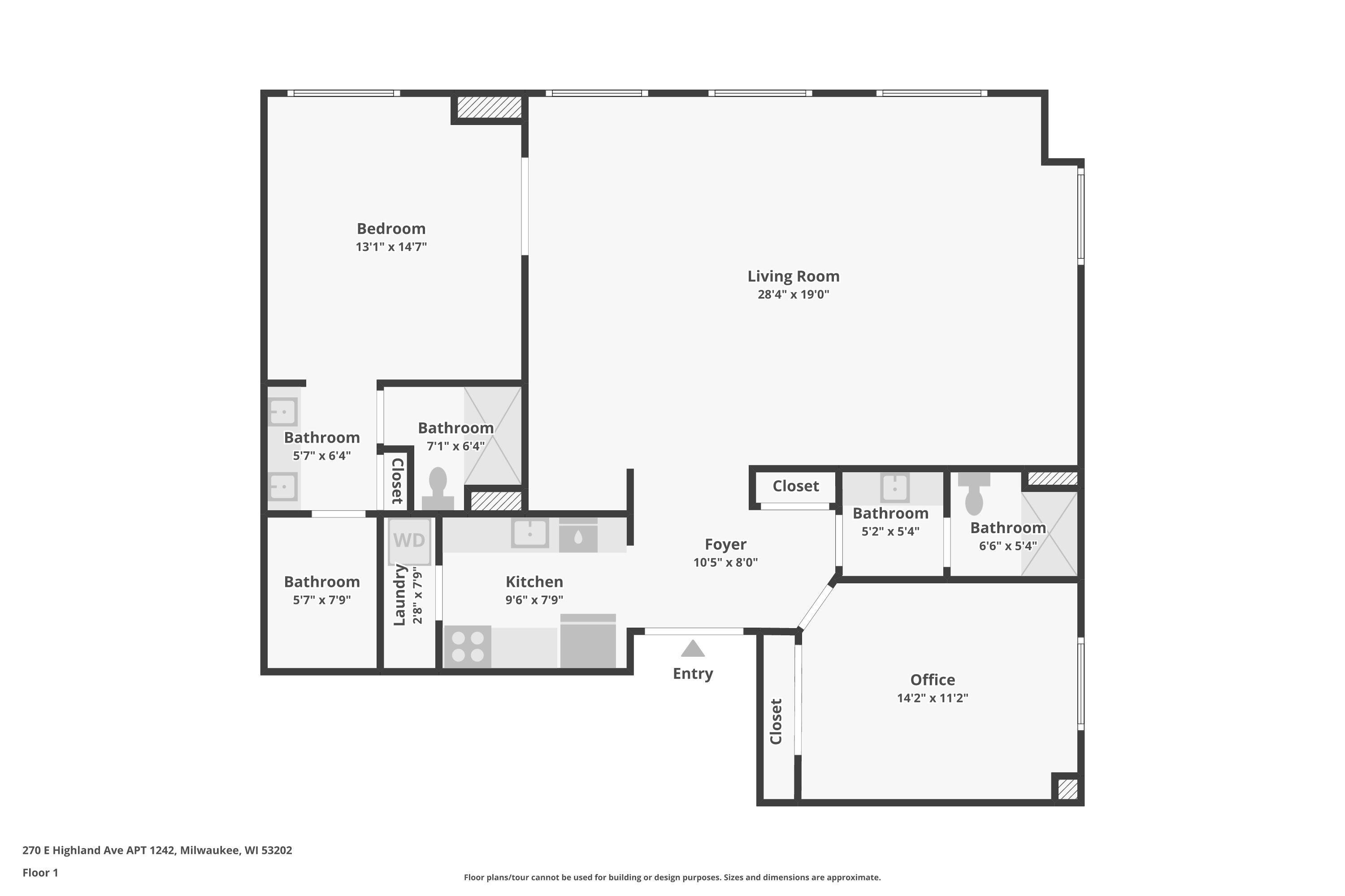 270 E Highland Ave Unit: 1242