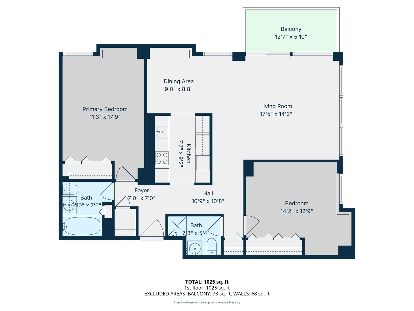 1255 N Sandburg Terrace Unit: 2402