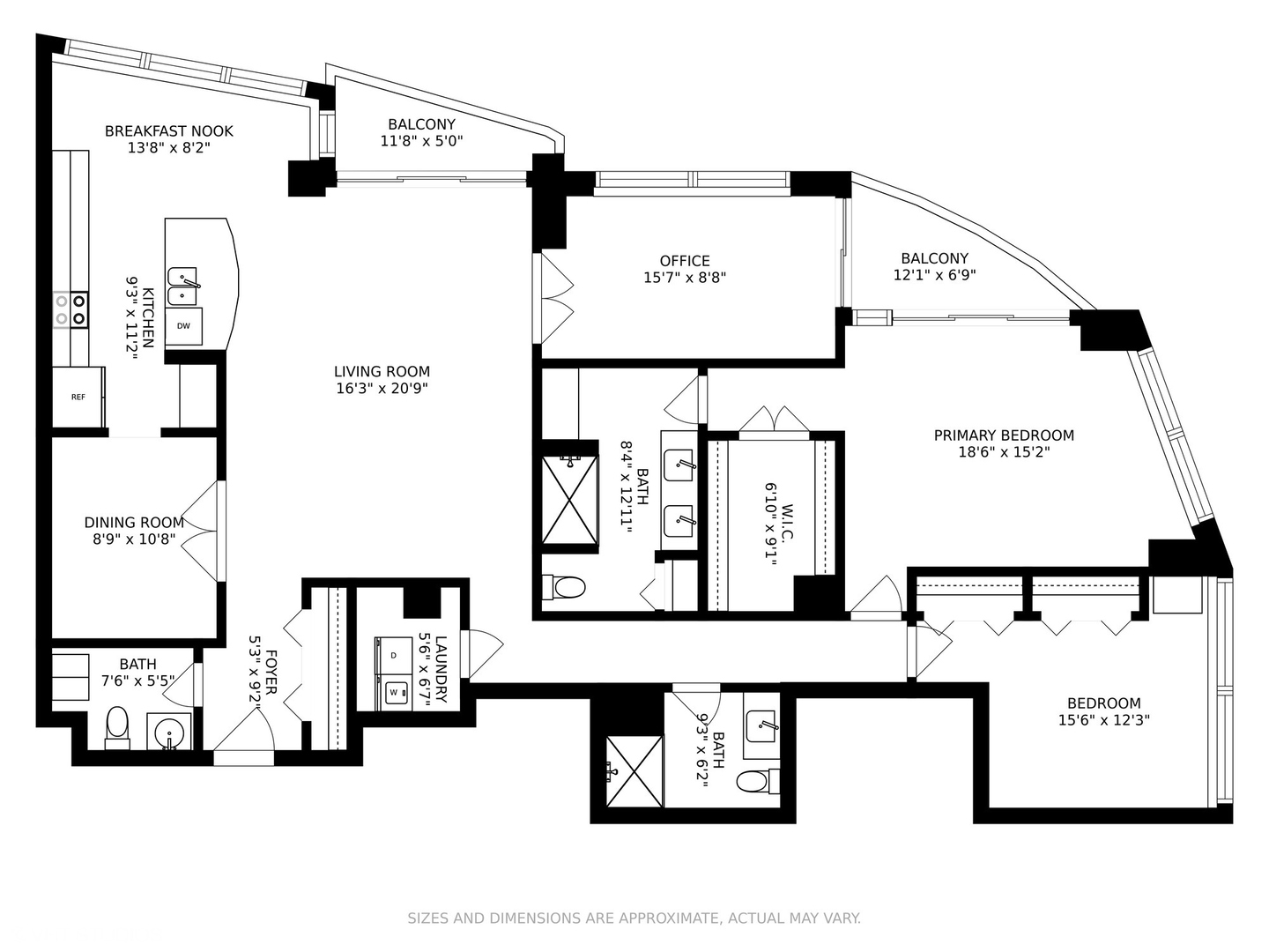 807 Davis Street Unit: 1806