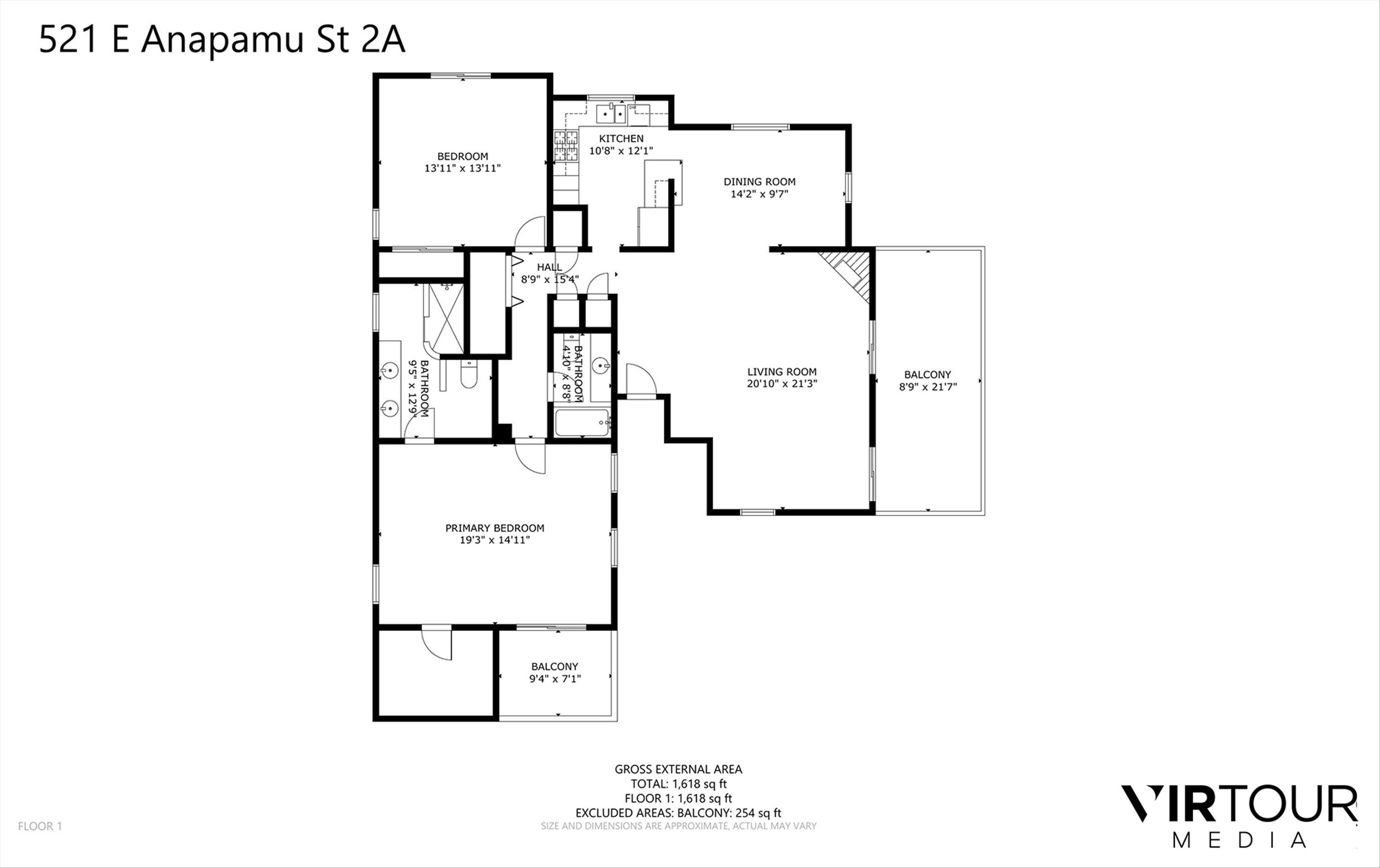 521 E Anapamu Street A2