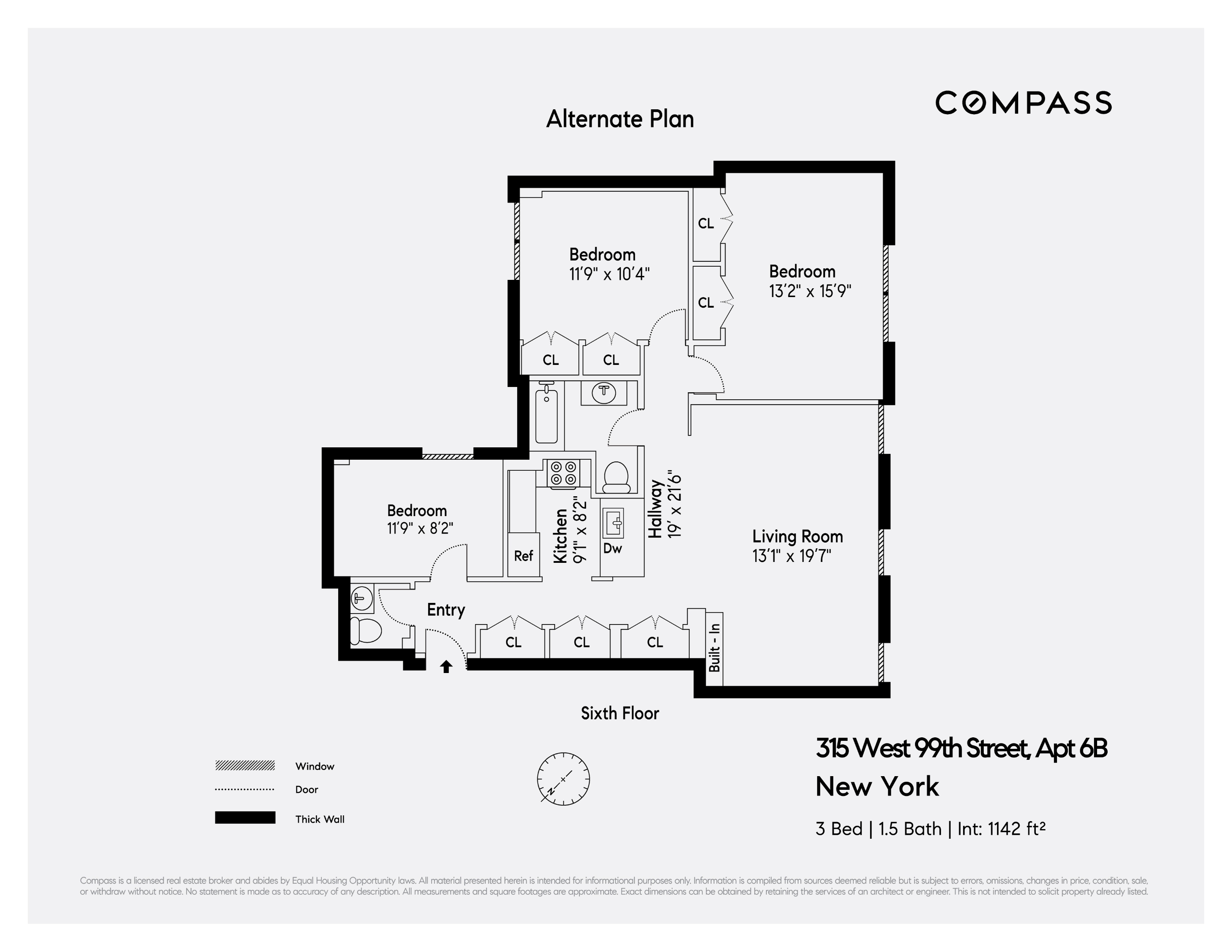 315 W 99th Street 6B