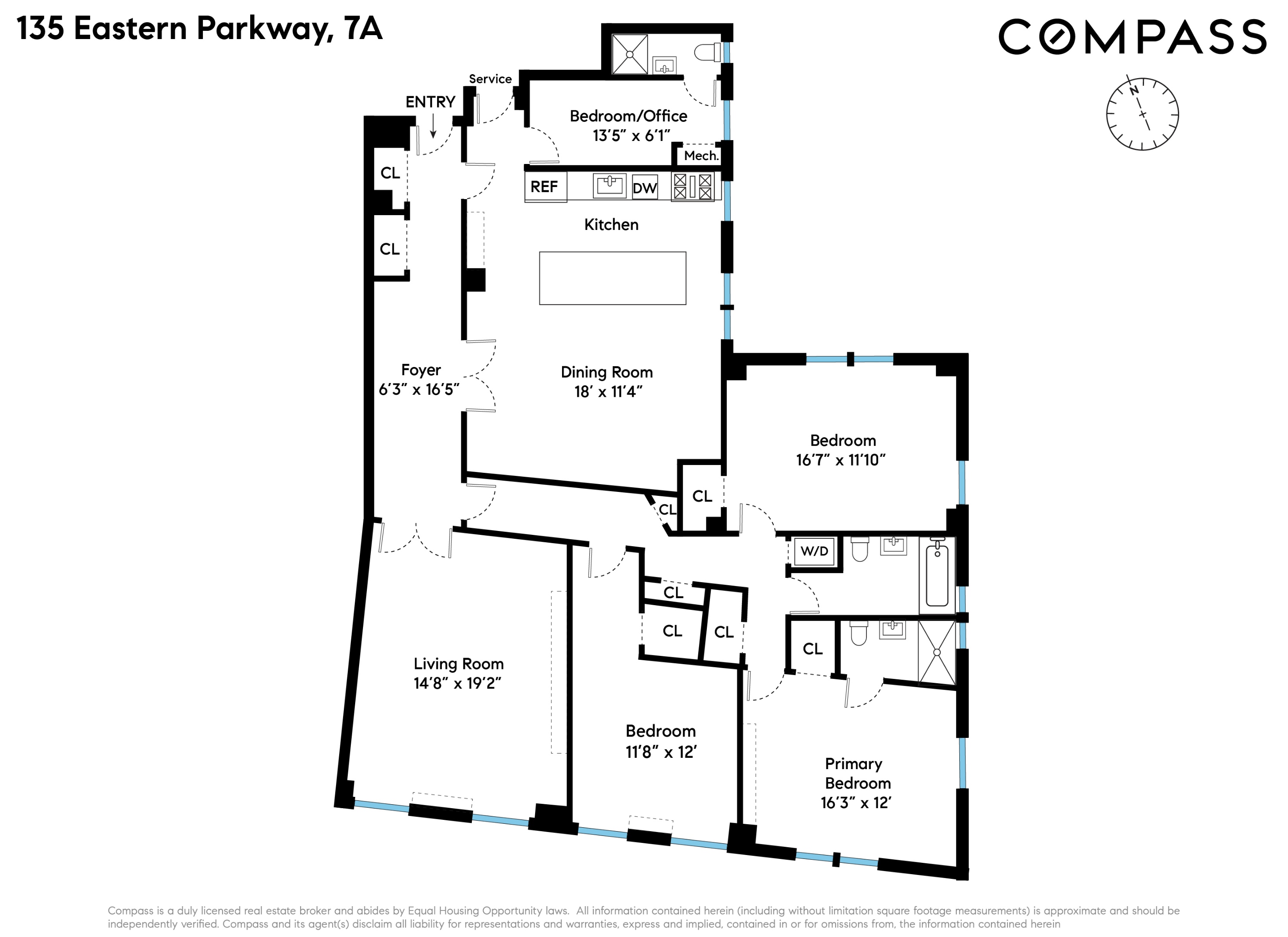 135 Eastern Parkway 7A