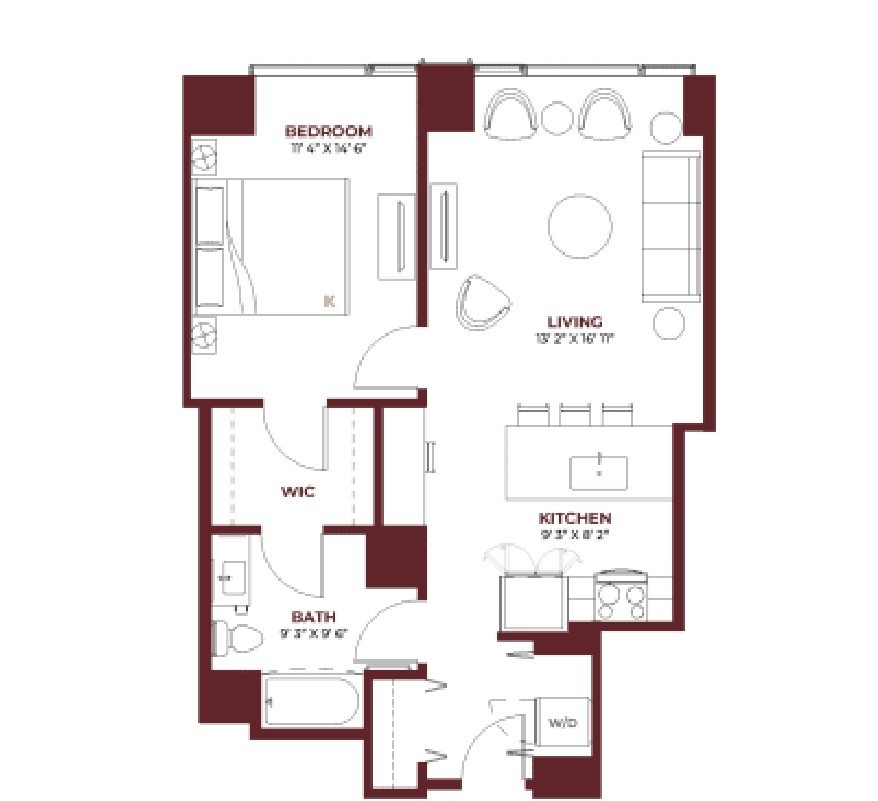 350 N Canal Street Unit: 1209