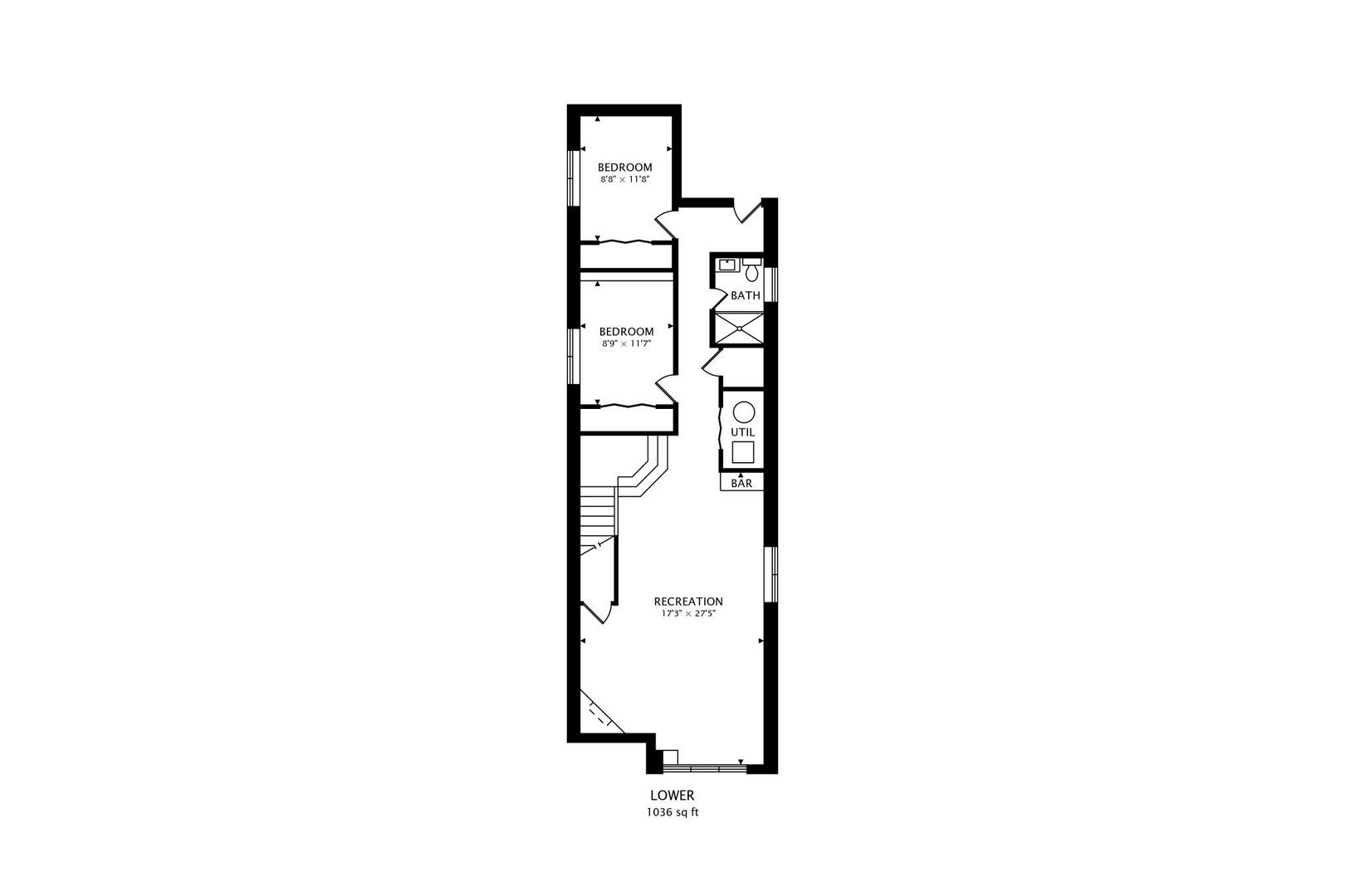 1247 N Rockwell Street Unit: 1