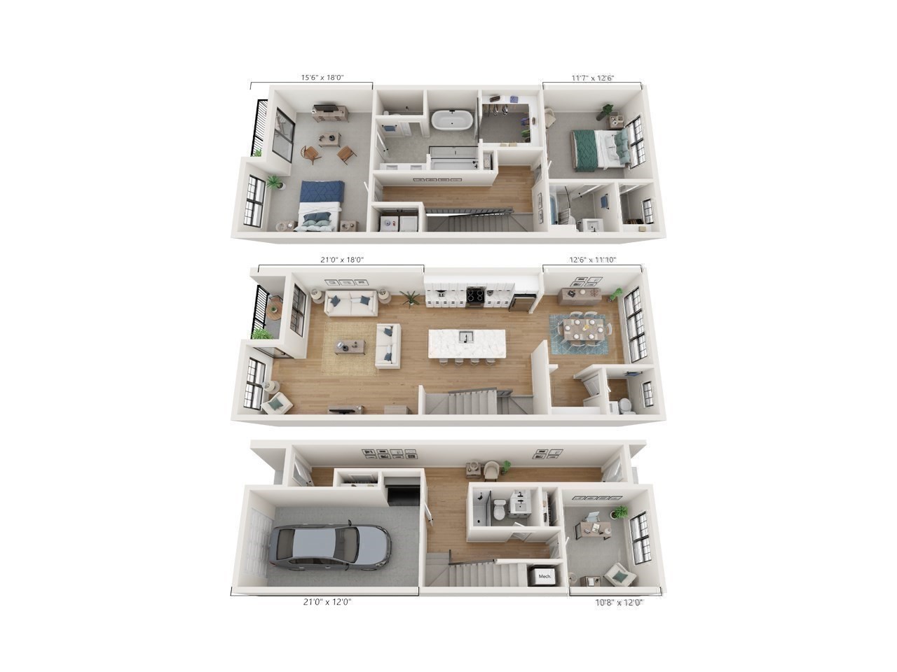635 Main Street # 3 Unit: TH 3