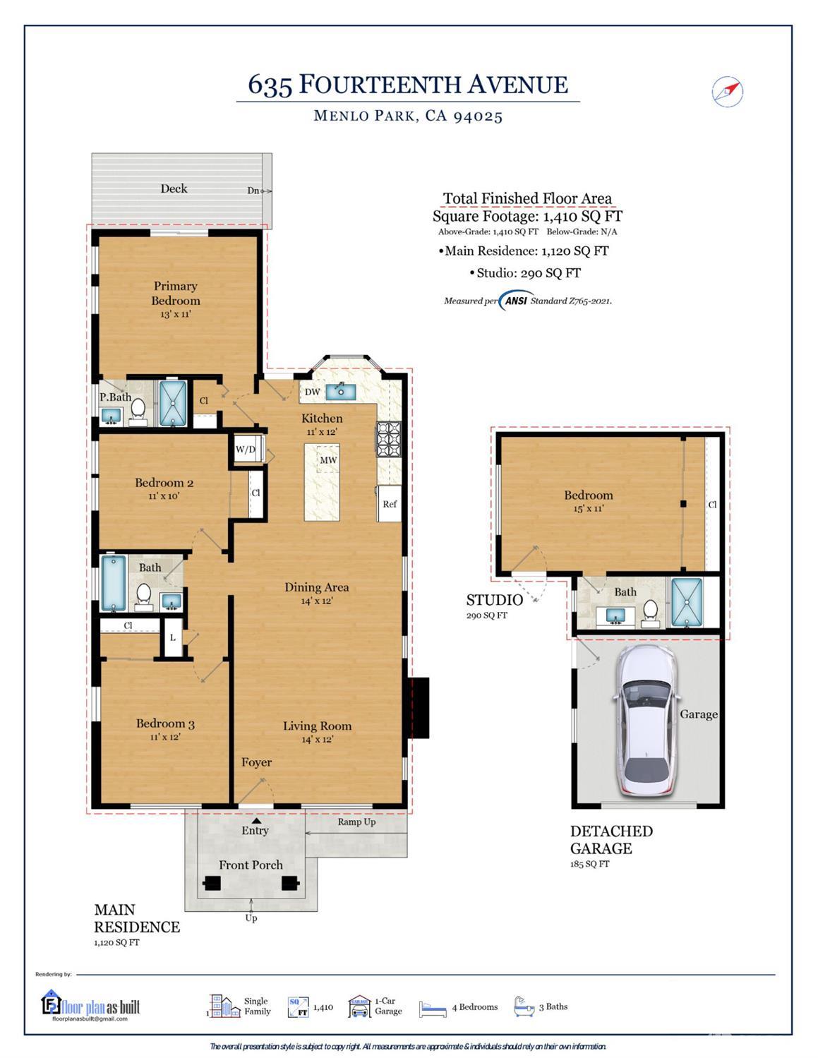 635 14th Avenue, Menlo Park
