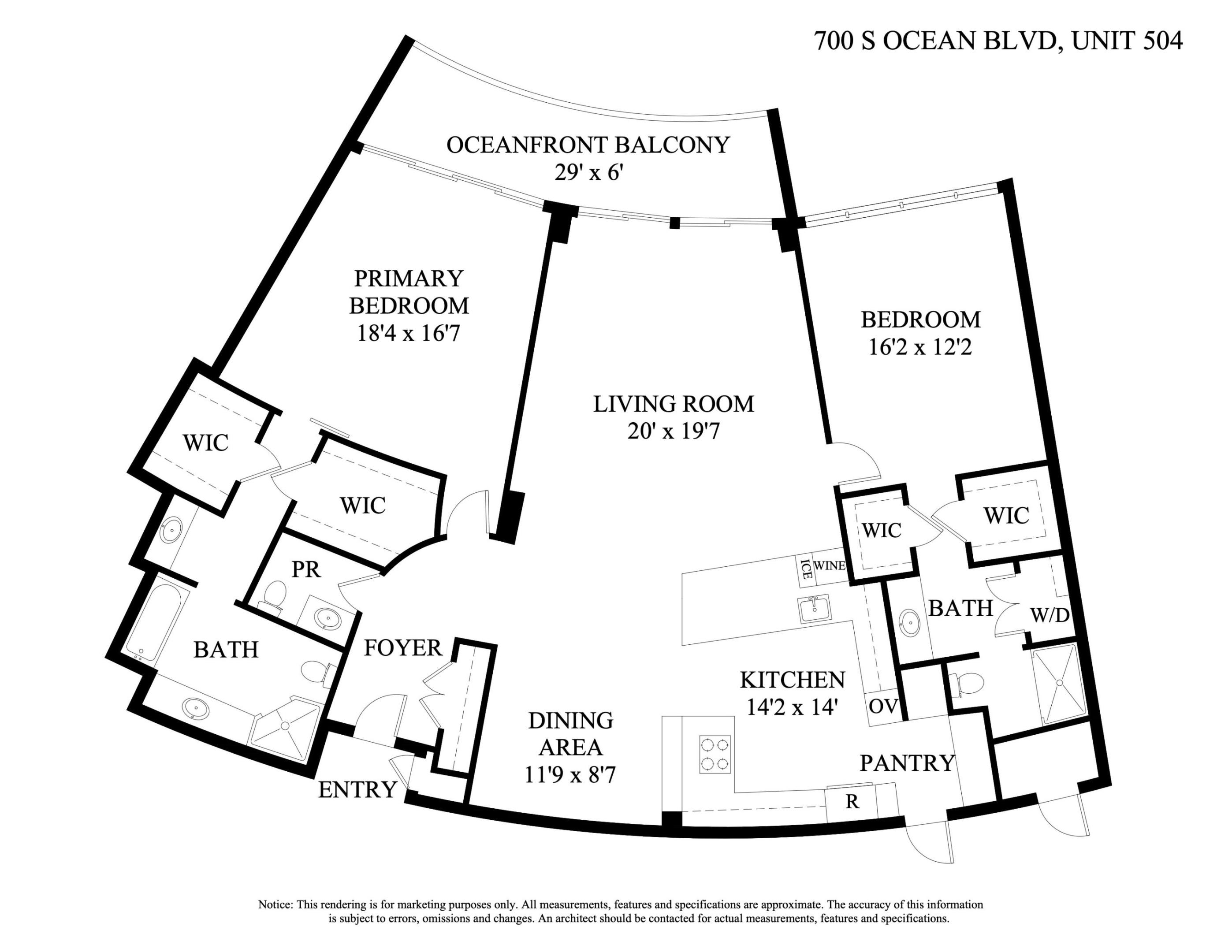 700 S Ocean Boulevard 504