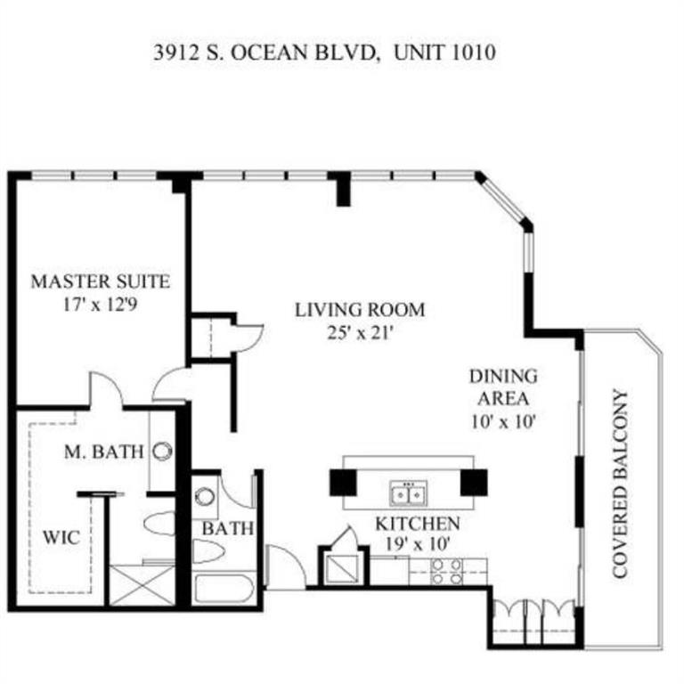3912 S Ocean Boulevard Unit: 1010