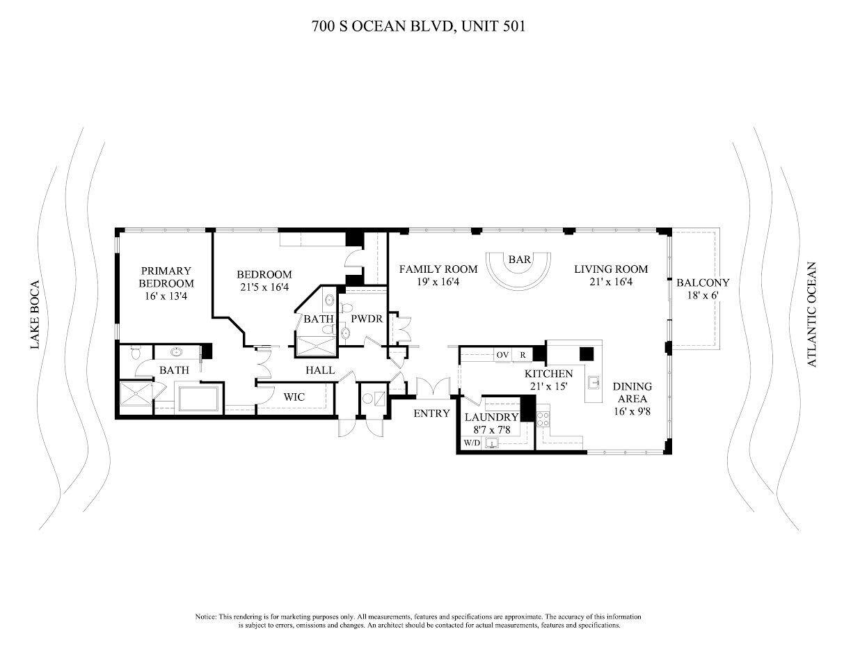 700 S Ocean Boulevard 501