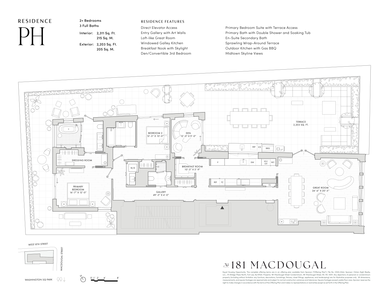 181 MACDOUGAL Street PENTHOUSE