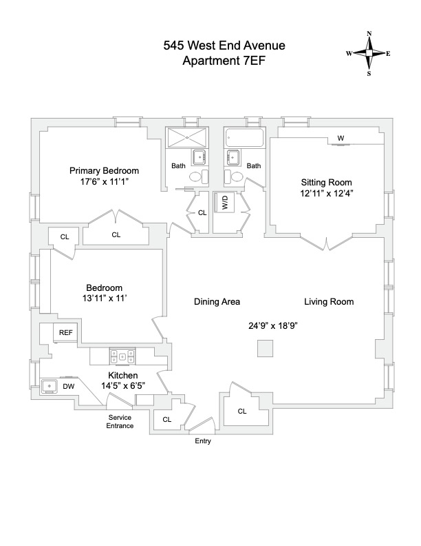 545 W END Avenue 7EF