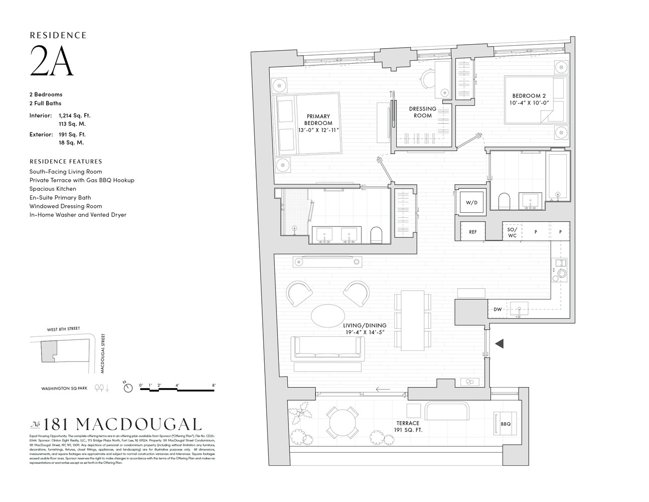 181 MACDOUGAL Street 2A