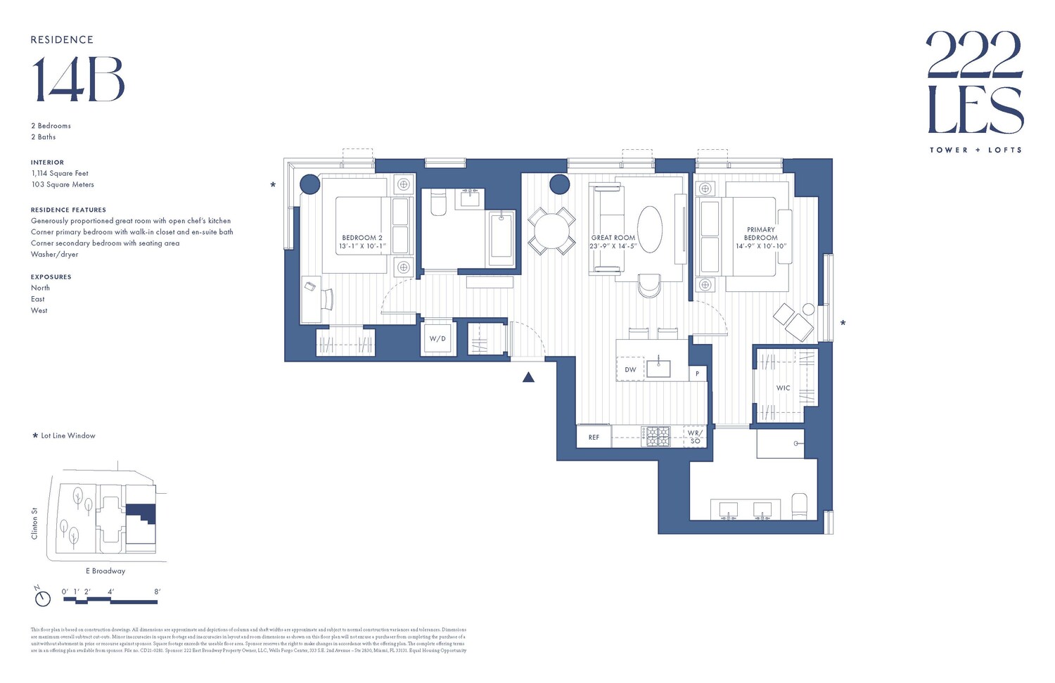 222 E BROADWAY 14B