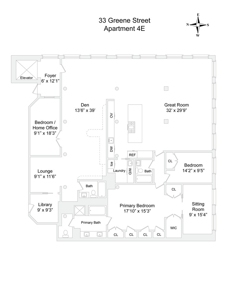 33 GREENE Street 4E