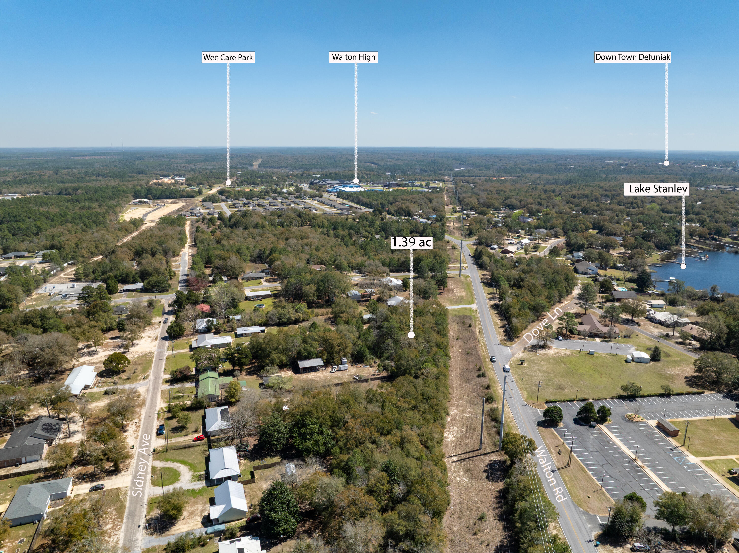 Lot B .67 Acres Walton Road, DeFuniak Springs