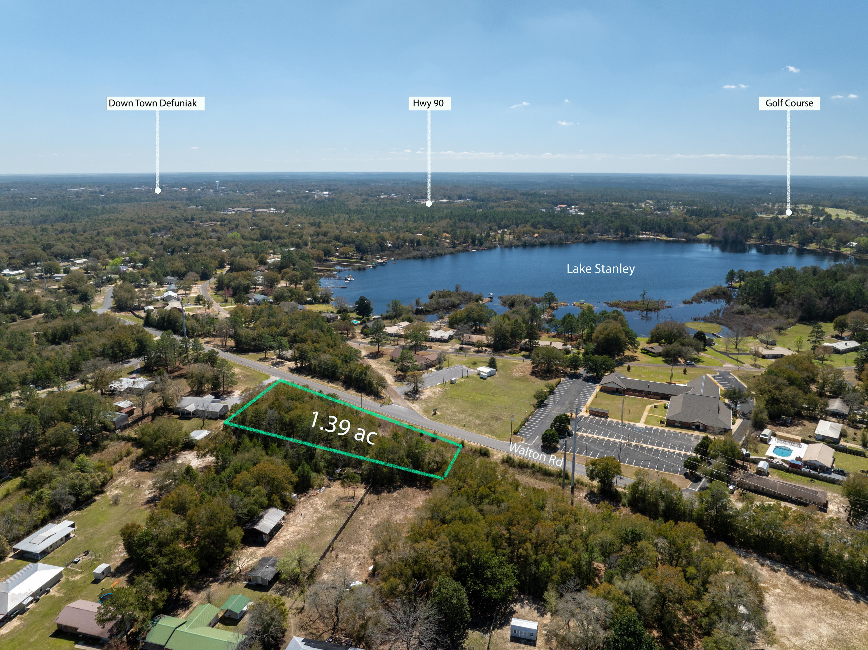 Lot C .63 Acres on Walton Road, DeFuniak Springs