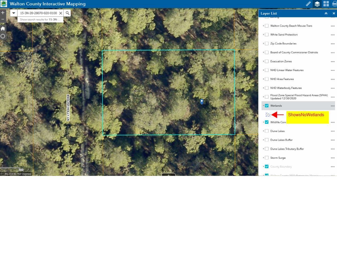 Lot 10 Blk 20 English Holly Lane, DeFuniak Springs