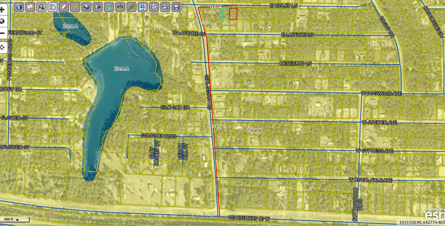 Lot 5 Blk 6 E. Violet Lane, DeFuniak Springs