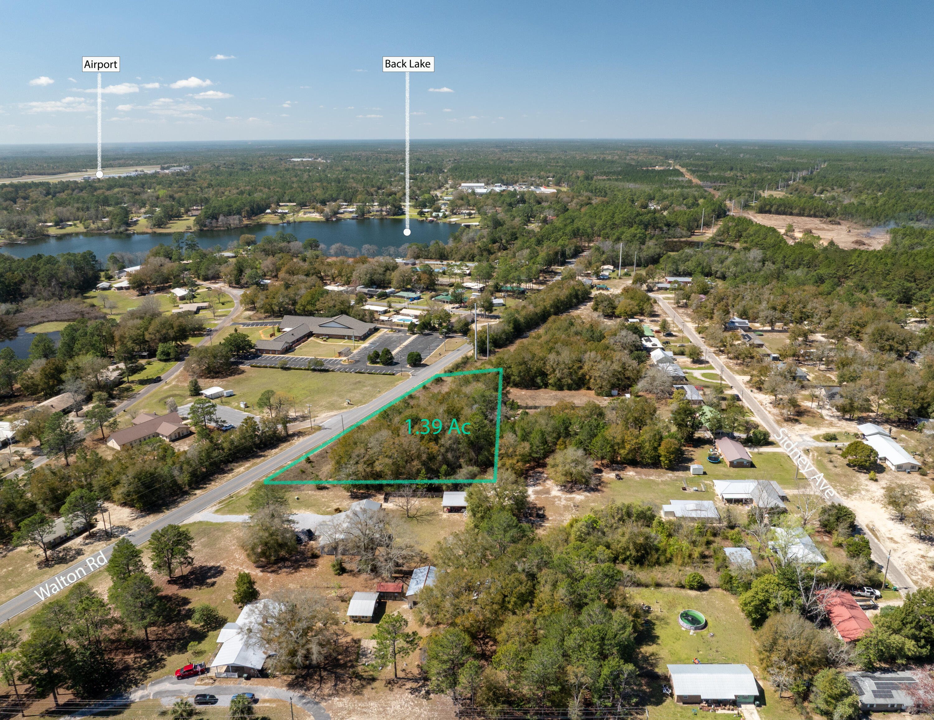 1.385 Acres on Walton Road, DeFuniak Springs