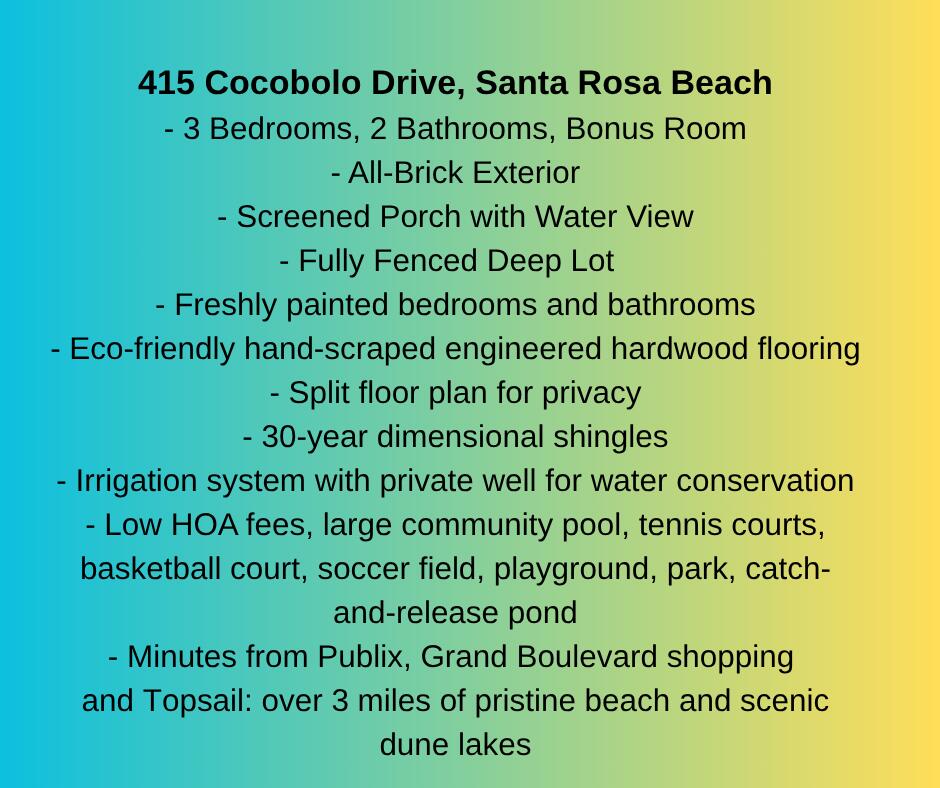 415 Cocobolo Drive