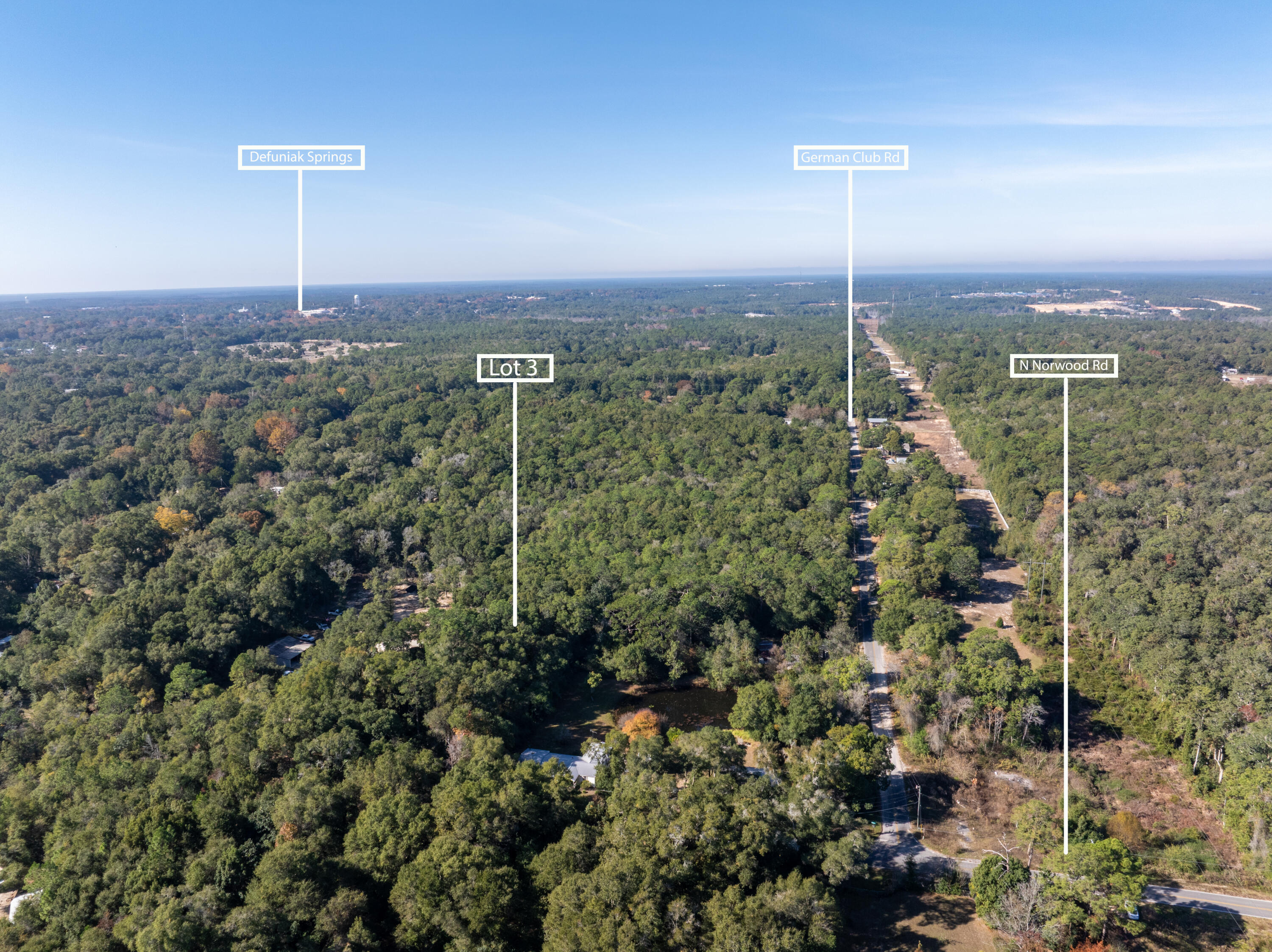 Lot 3 N Norwood Road, DeFuniak Springs