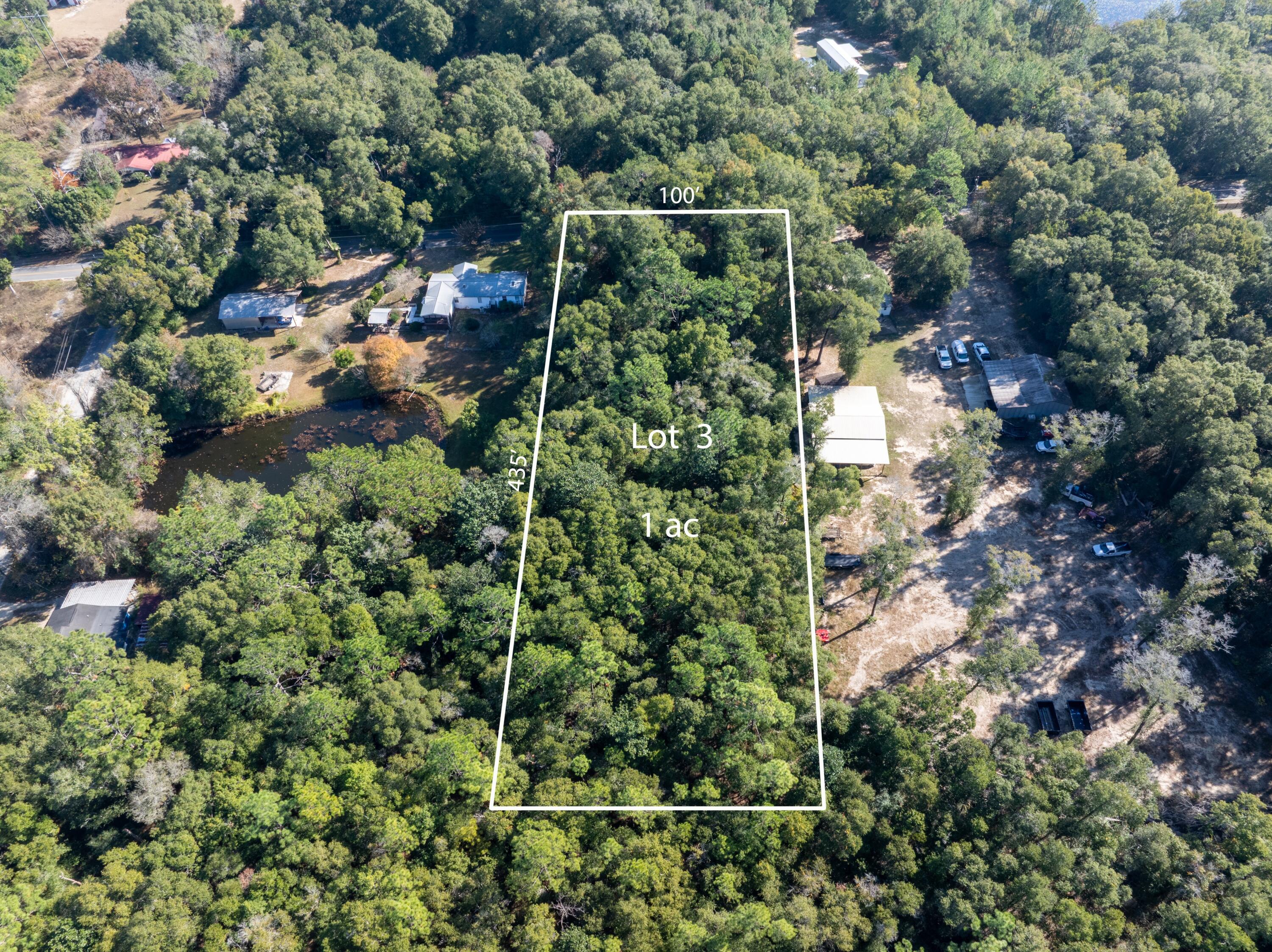 Lot 3 N Norwood Road, DeFuniak Springs