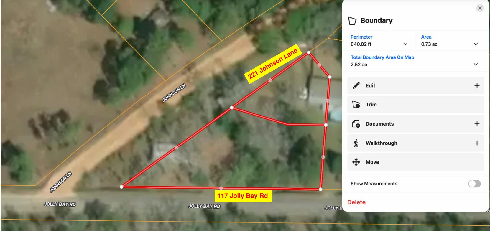 117 Jolly Bay and 221 Johnson Road