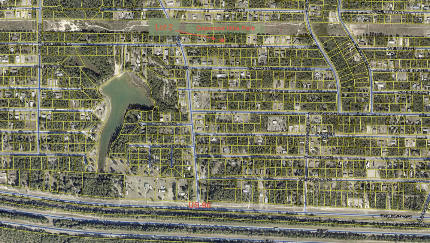 Lot 2 Blk 8 on E Violet Lane, DeFuniak Springs