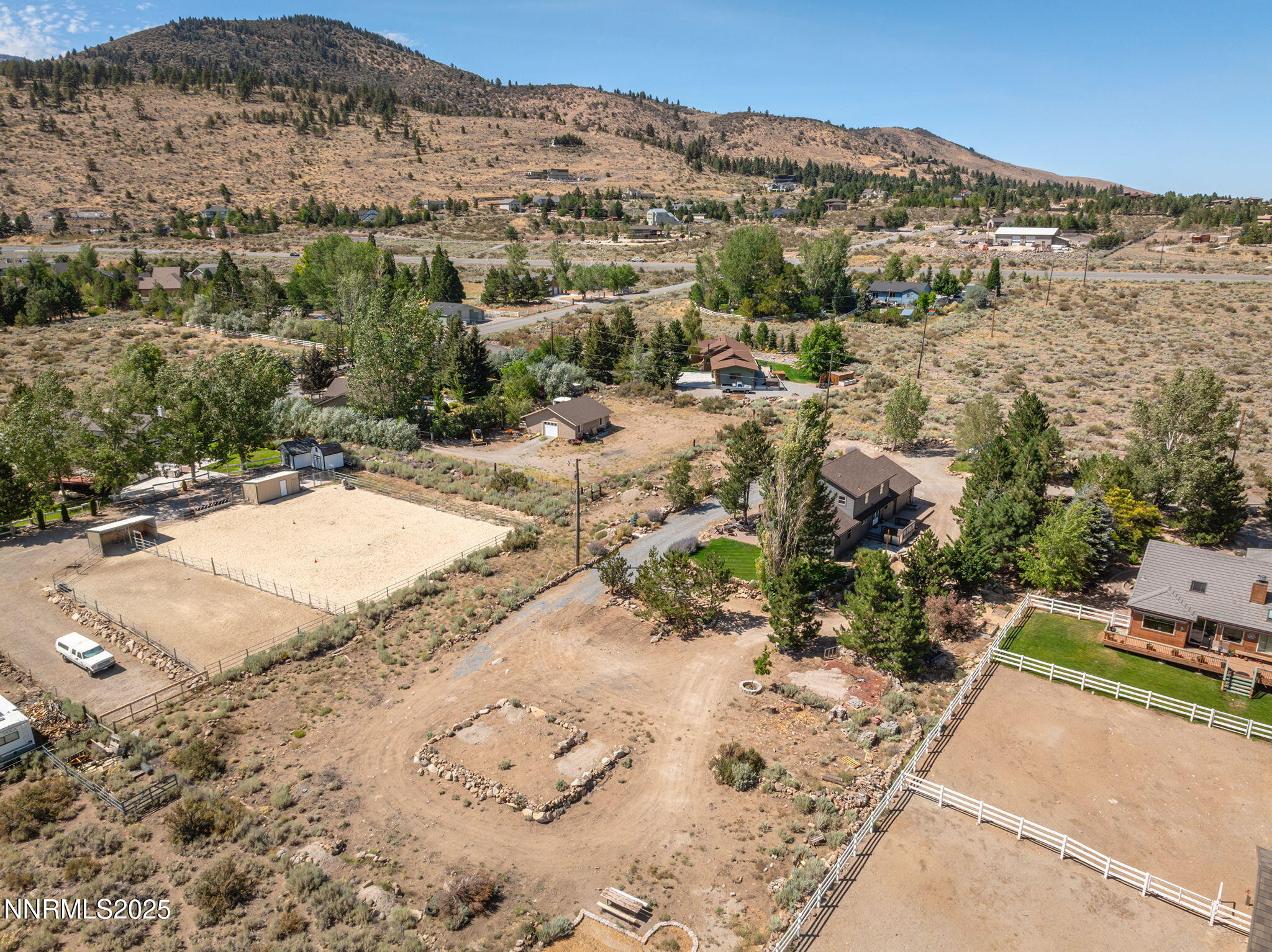 6020 Rose Rock Lane, Private unpaved road, house is at the end