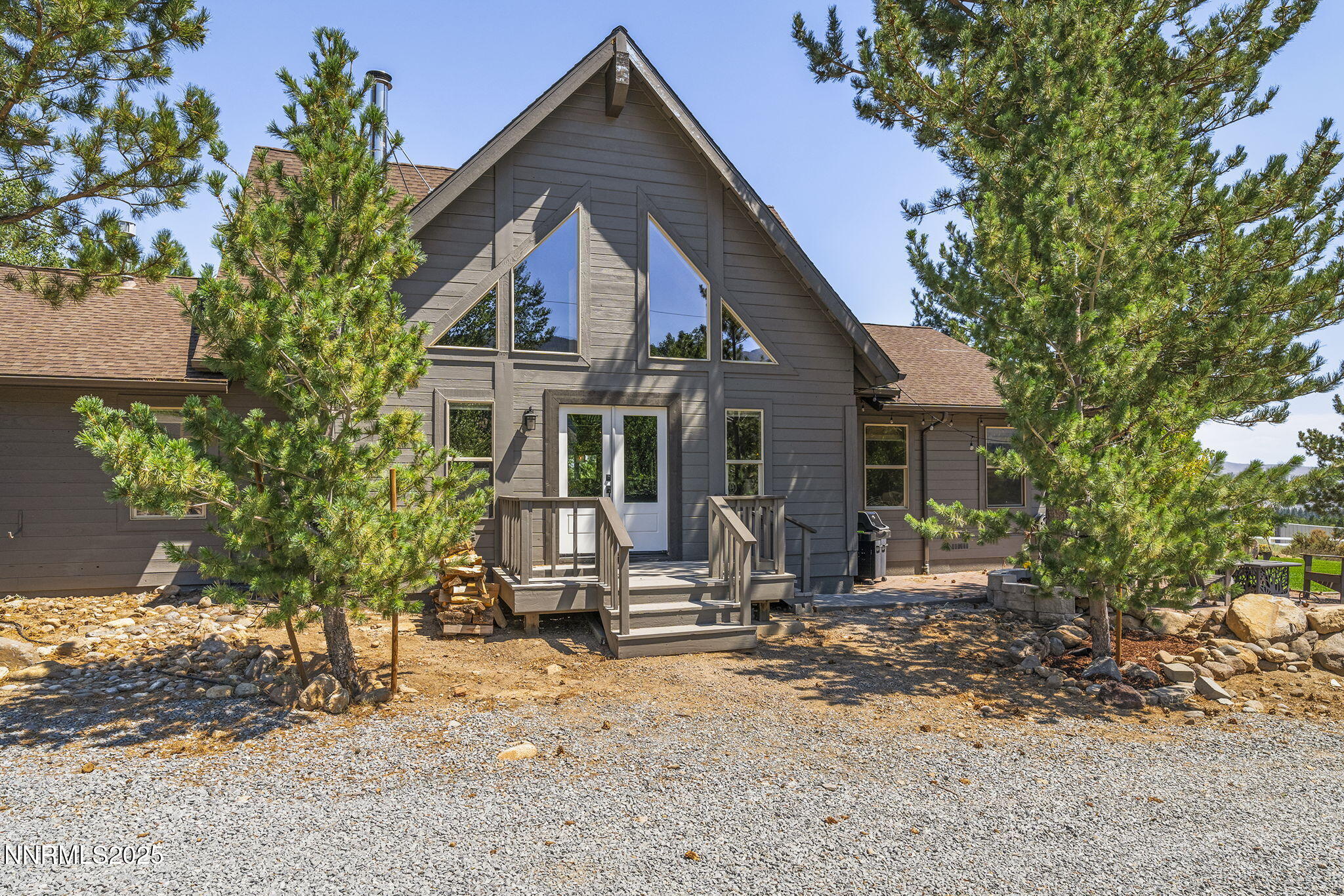 6020 Rose Rock Lane, Private unpaved road, house is at the end