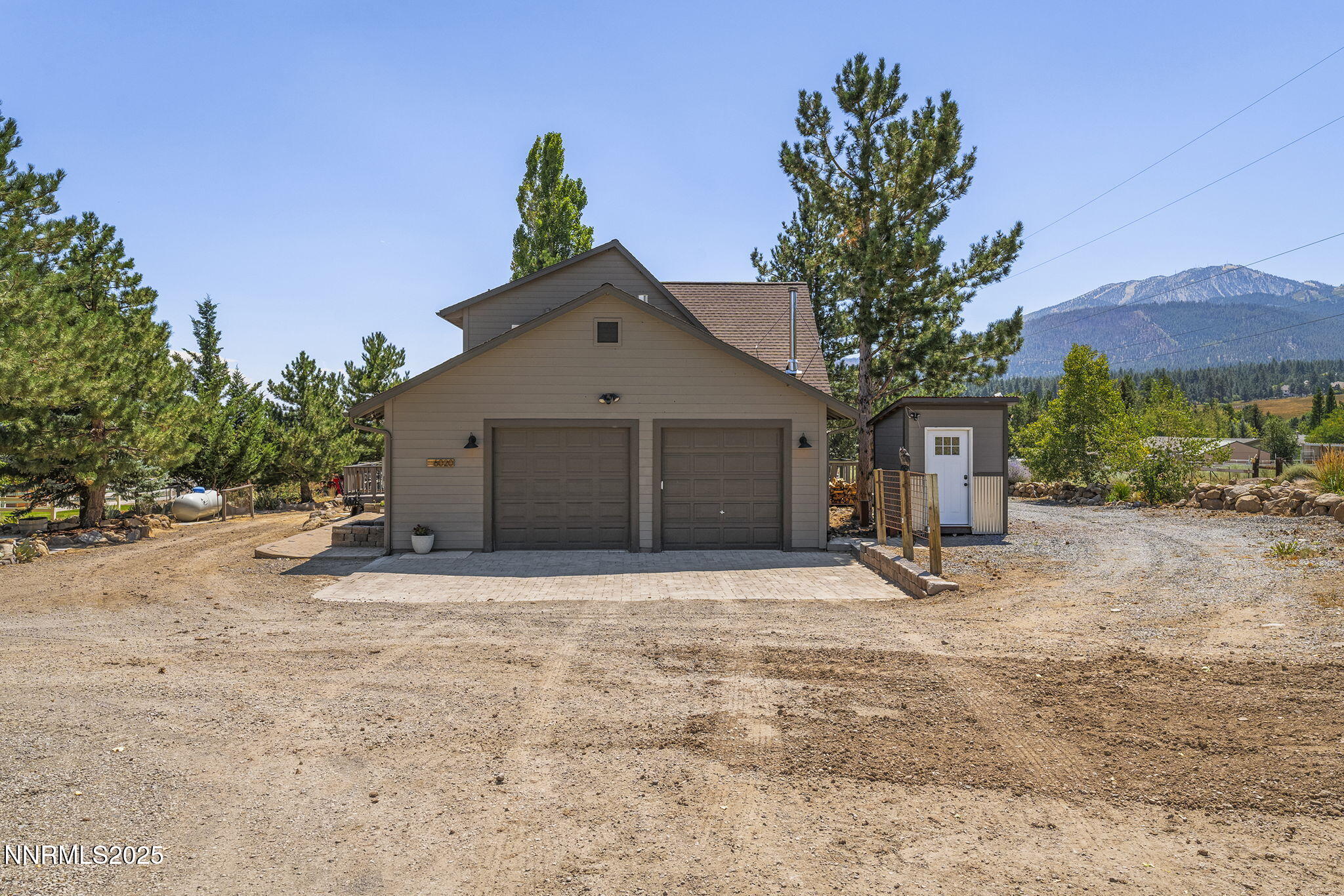 6020 Rose Rock Lane, Private unpaved road, house is at the end