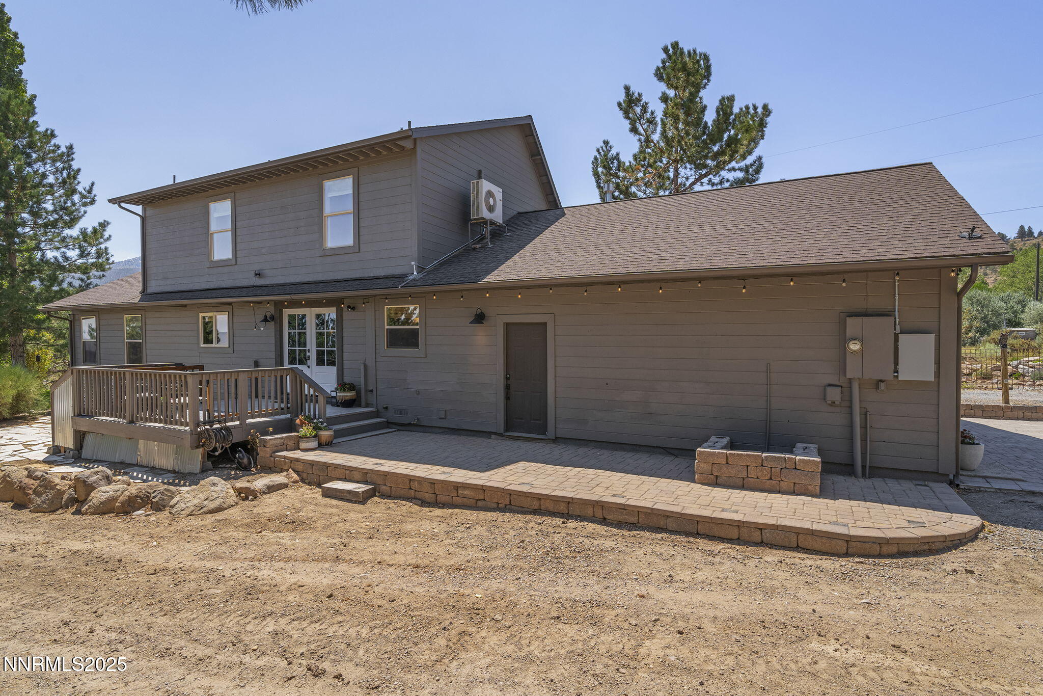 6020 Rose Rock Lane, Private unpaved road, house is at the end