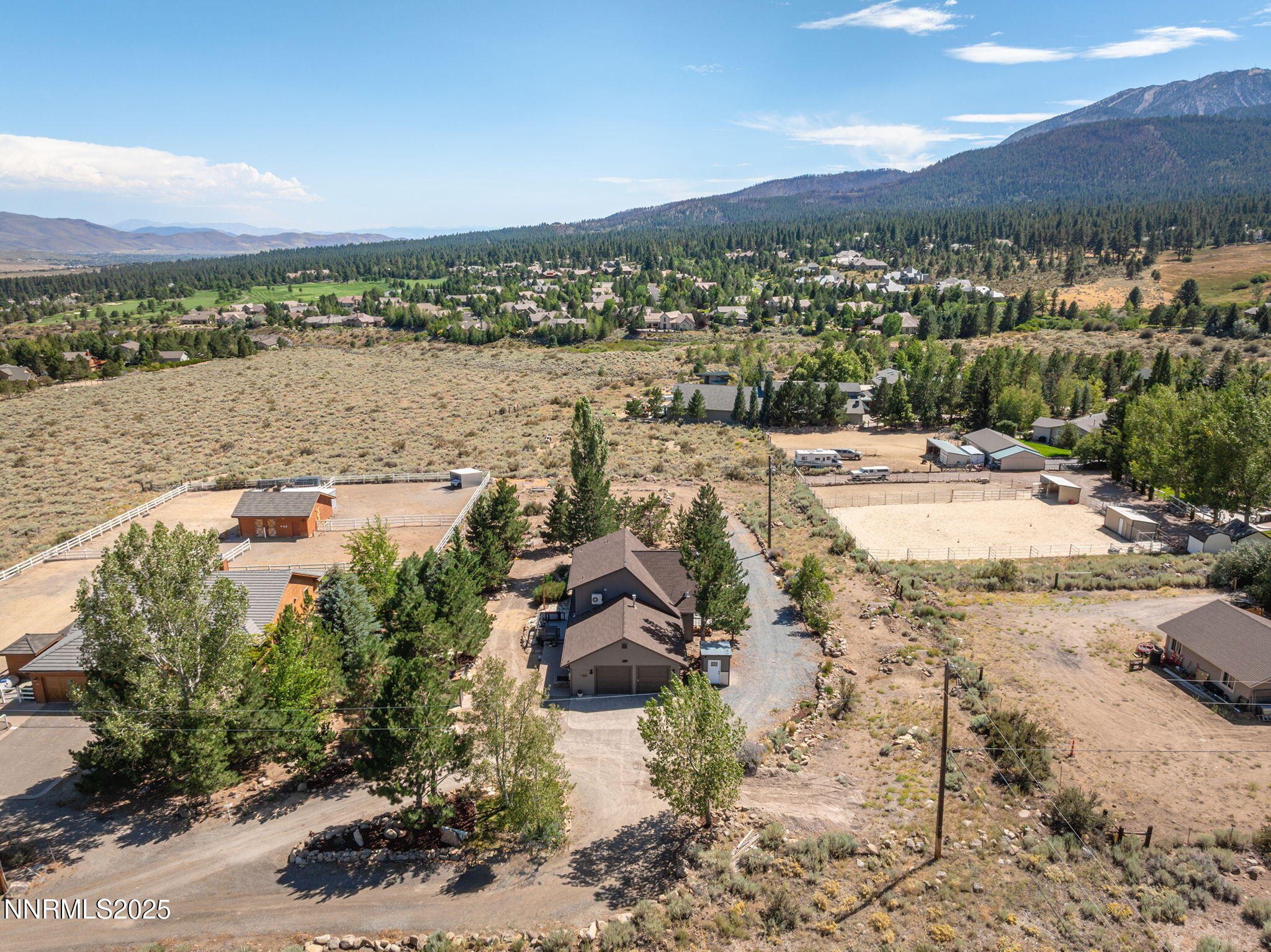 6020 Rose Rock Lane, Private unpaved road, house is at the end
