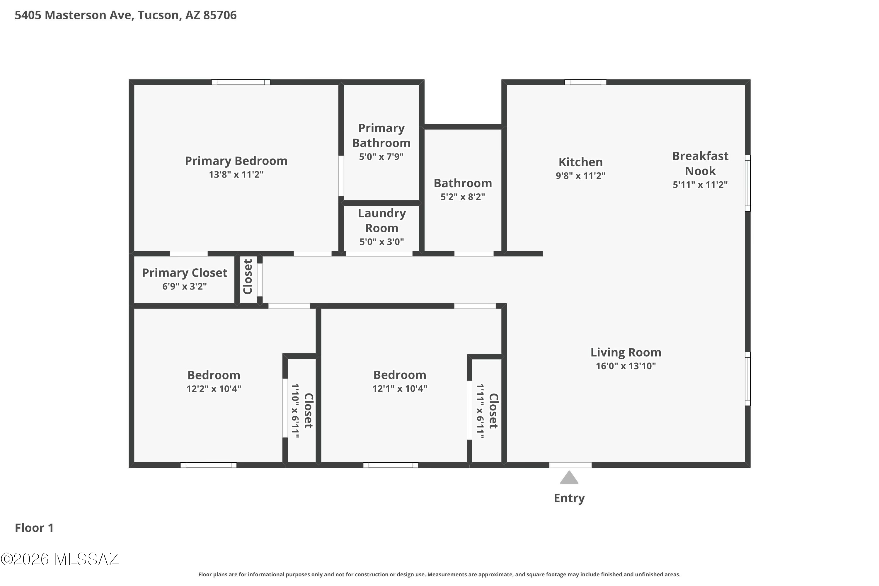 5405 S Masterson
