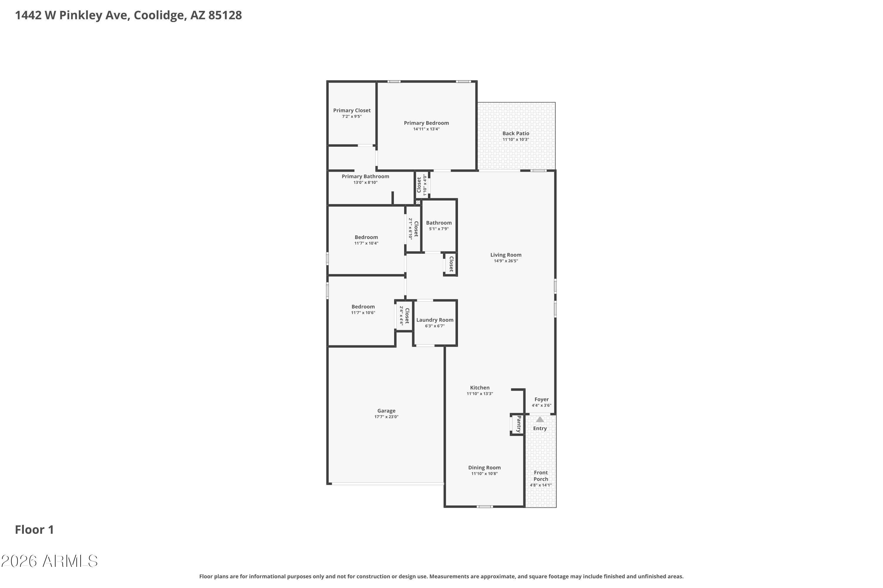 1442 W PINKLEY Avenue