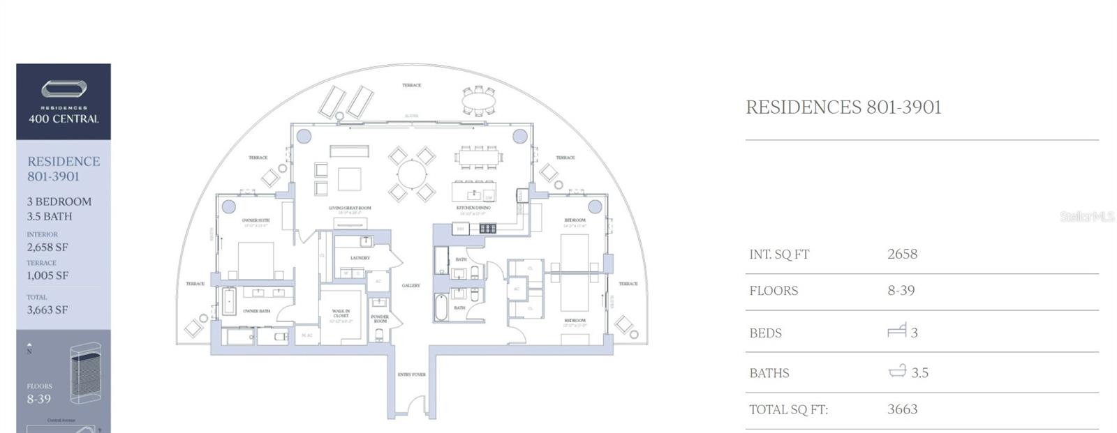 400 CENTRAL AVE #2601